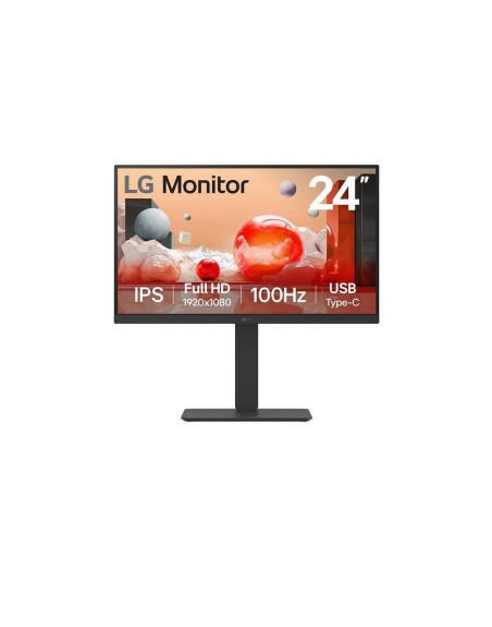 Monitor led ips lg 24ba650 23.8 pulgadas 1920 x 1080 5ms hdmi displayport usb - c altavoces reg. altura