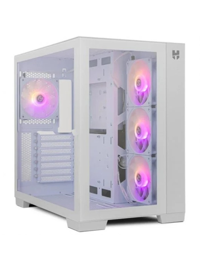 Caja ordenador gaming nox hummer astra 2 x usb 3.0 1 x usb tipo c blanca Caja ordenador gaming nox hummer astra 2 x usb 3.0 1 x usb tipo c blanca