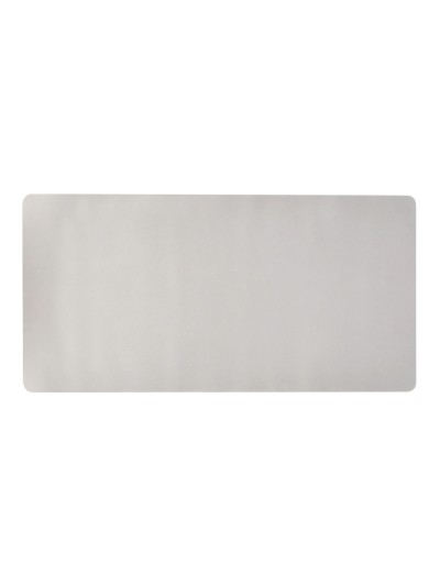 Alfombrilla para raton q-connect xxl similcuero gris base antideslizante 800x400x2 mm