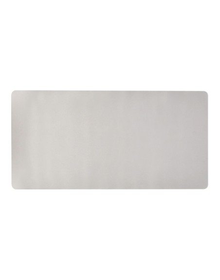 Alfombrilla para raton q-connect xxl similcuero gris base antideslizante 800x400x2 mm