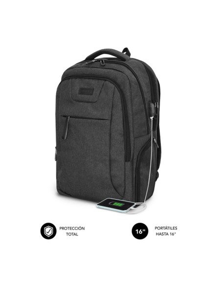 Mochila para portatil subblim professional air padding 16 pulgadas