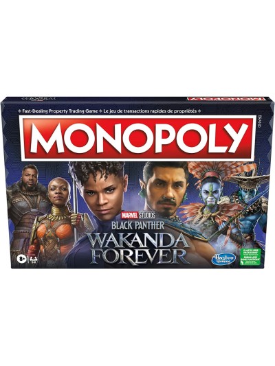 Juego de mesa monopoly black panther