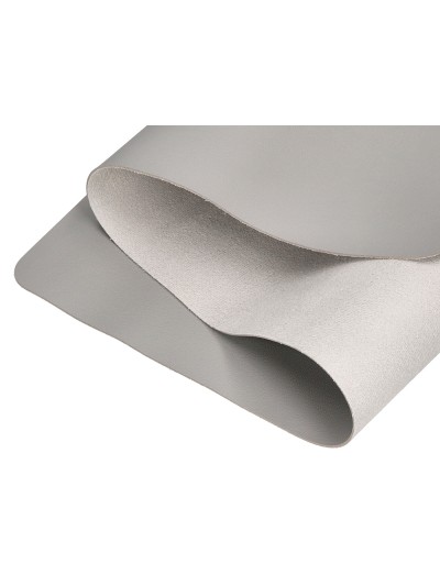 Alfombrilla para raton q-connect xxl similcuero gris base antideslizante 800x400x2 mm