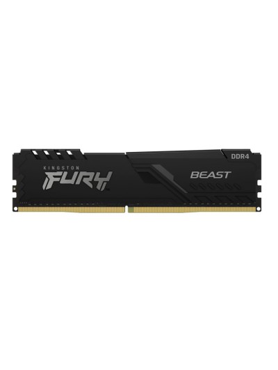 Memoria ram ddr4 16gb kingston - 3200mhz - pc4 - 25600 - fury beast - negro - 1.2v