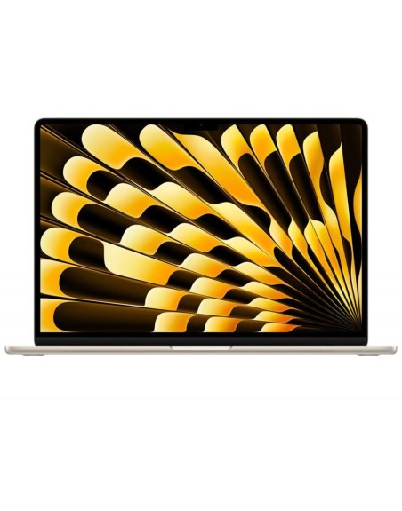 Portatil apple macbook air 15 chip m3 8c 8gb ssd 512gb 15.3 pulgadas
