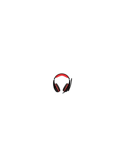 Auricular q-connect gaming con microfono ajustable e iluminacion led color negro