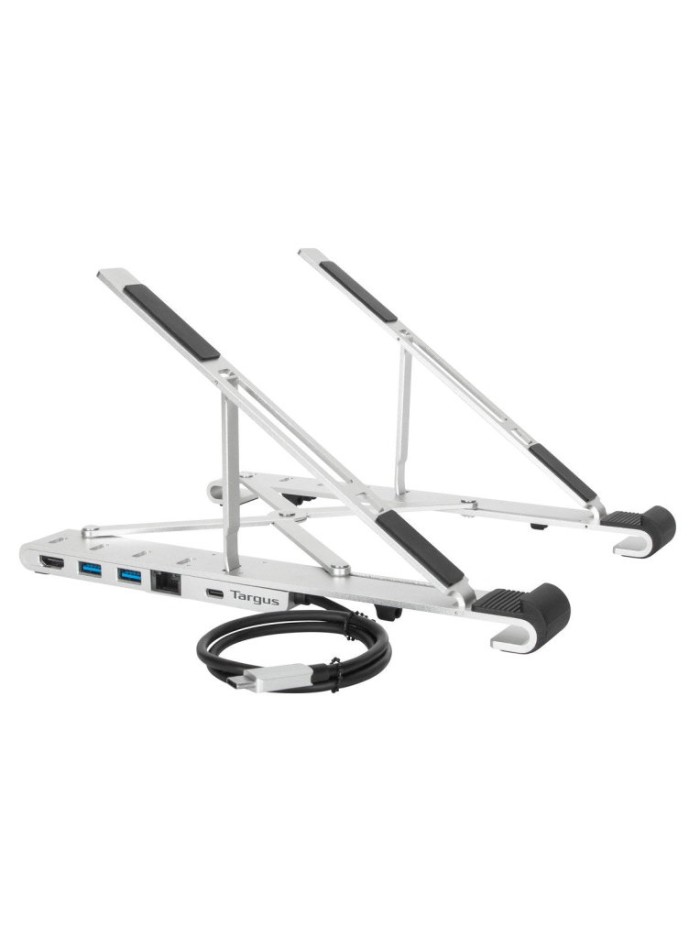 Soporte para portatil targus portable stand and dock 15.6 pulgadas plata Soporte para portatil targus portable stand and dock 15.6 pulgadas plata
