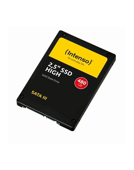 Disco duro interno solido ssd intenso high 480gb 2.5 pulgadas sata3