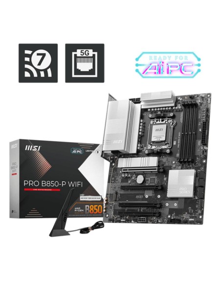 Placa base msi pro b850 - p wifi atx