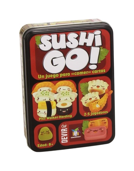 Juego de mesa devir sushi go pegi 10