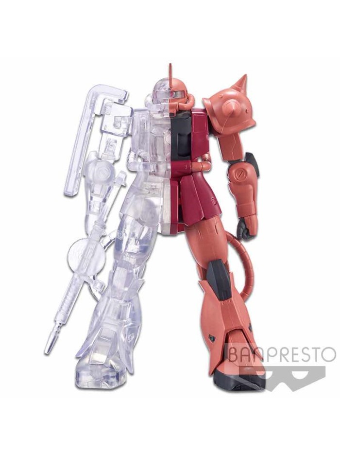 Figura banpresto zaku char's custom mobile suit gundam internal structure ver.a Figura banpresto zaku char's custom mobile suit gundam internal structure ver.a