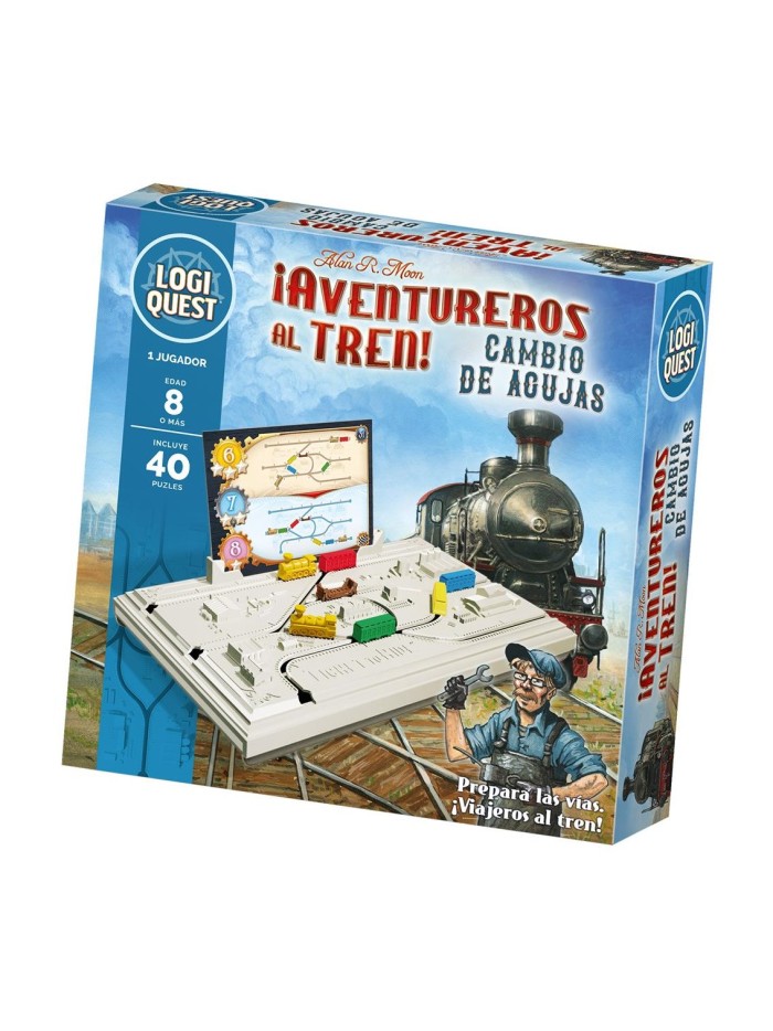 Juego de mesa logiquest ¡aventureros al tren! edad recomendada 8 años Juego de mesa logiquest ¡aventureros al tren! edad recomendada 8 años