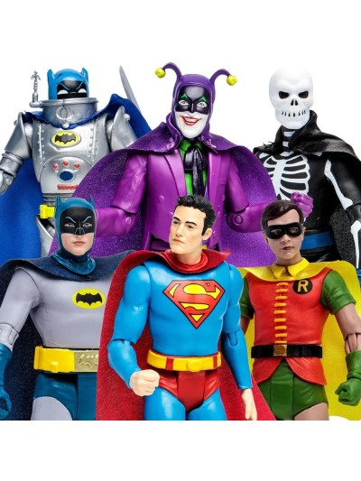 Figura mcfarlane dc retro batman 66 wave 88 1 unidad aleatoria