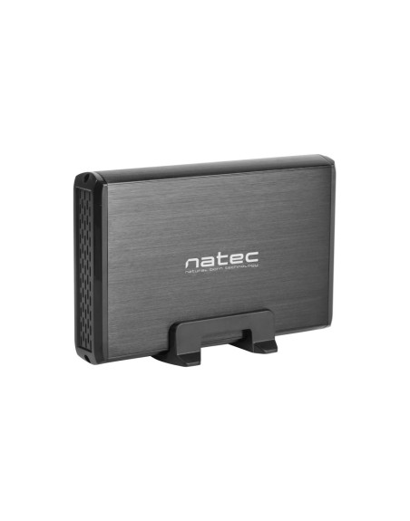 Caja externa natec rhino disco duro 35 pulgadas usb 3.0 sata negra