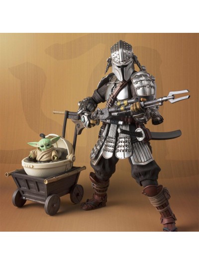 Figura tamashii nations the mandalorian star wars edicion exclusiva mandaloriano ronin & grogu meisho movie realization