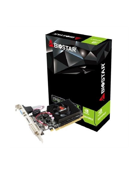 Tarjeta grafica biostar nvidia gt 610 2gb ddr3 hdmi d - sub dvi pci express 2.0