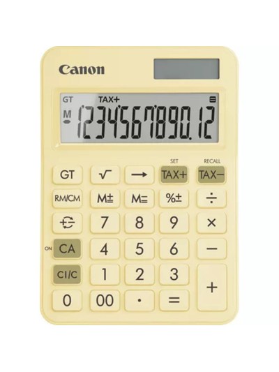 Calculadora canon sobremesa ls - 125kb - pyl emea hb 12 digitos amarillo