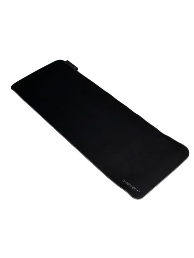 Alfombrilla para raton q-connect gaming xxl iluminacion led conexion usb color negro 800x300x4 mm