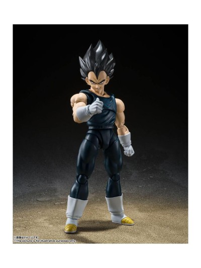 Figura tamashii nations dragon ball vegeta super hero 14 cm super sh figuarts