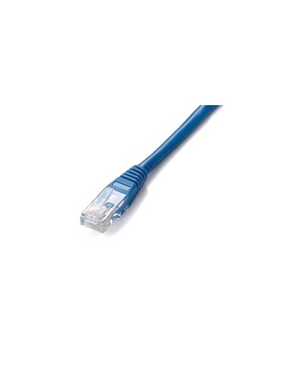 Cable red equip latiguillo rj45 u - utp cat6 0.5m azul