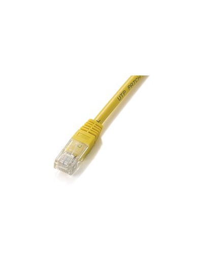 Cable red equip latiguillo rj45 u - utp cat6 0.5m amarillo