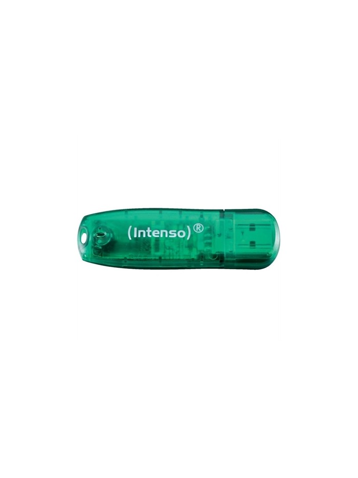 Memoria usb 2.0 intenso rainbow 8gb verde Memoria usb 2.0 intenso rainbow 8gb verde