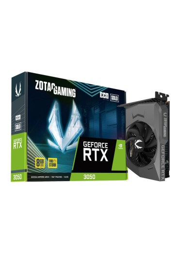 Tarjeta grafica zotac rtx 3050 eco solo 8gb gddr6