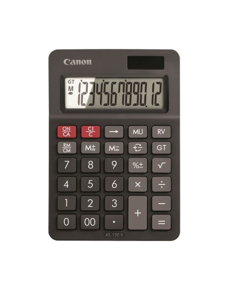 Calculadora canon sobremesa as - 120ii emea dbl - 12 digitos