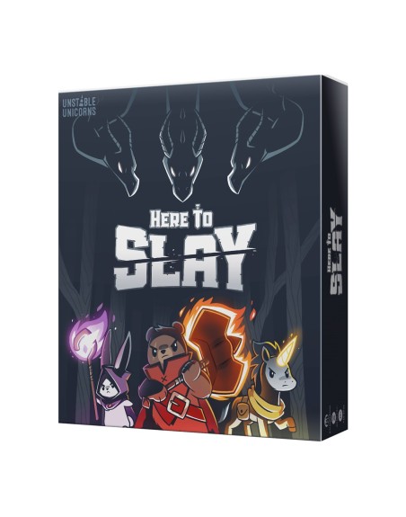 Juego de mesa here to slay edad recomendada 10 años