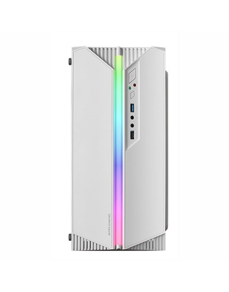 Caja ordenador mars gaming mc - s1 blanco micro atx 1 x usb 3.0 1 x usb 2.0 1 x 80mm frgb