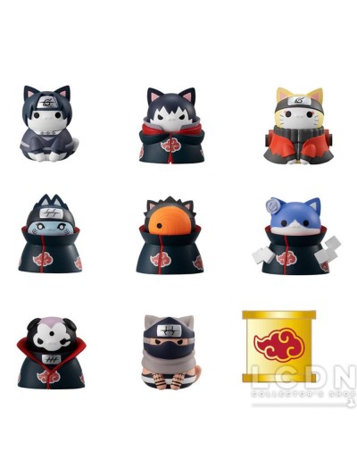 Set figuras megahouse naruto shippuden mega cat project
