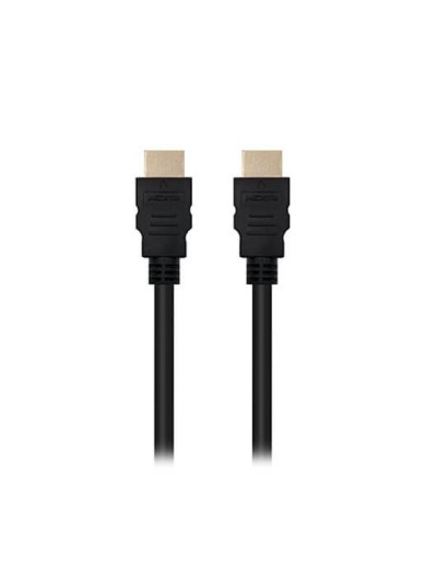 Cable hdmi 1.4 tipo a a hdmi tipo a nanocable 1.5m - macho - macho - alta velocidad - 4k - 10gbps - negro