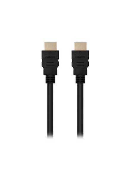 Cable hdmi 1.4 tipo a a hdmi tipo a nanocable 1.5m - macho - macho - alta velocidad - 4k - 10gbps - negro