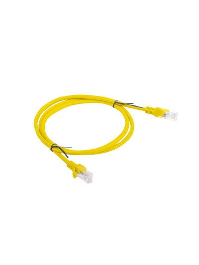 Latiguillo rj45 lanberg cat.6 utp 1m fluke passed amarillo