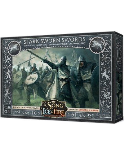 Juego de mesa asmodee cancion de hielo y fuego: espadas juramentadas stark pegi 14