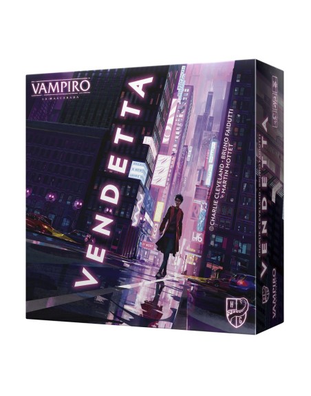 Juego de mesa vampiro la mascarada: vendetta pegi 14
