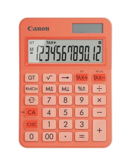 Calculadora canon sobremesa ls - 125kb - or emea hb 12 digitos naranja