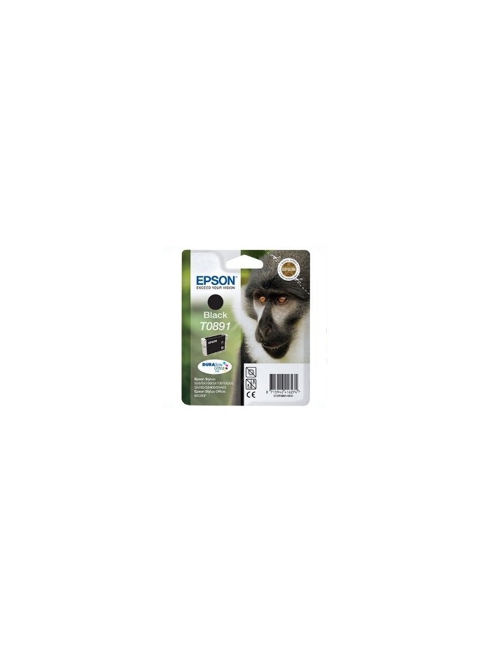 Cartucho tinta epson t0891 negro 3.5ml s20 - sx105 - sx200 - sx205 - sx 405 - mono Cartucho tinta epson t0891 negro 3.5ml s20 - sx105 - sx200 - sx205 - sx 405 - mono