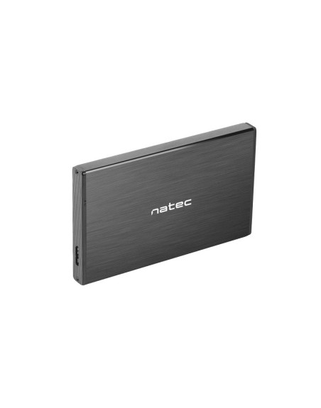 Caja externa natec rhino go disco duro 25 pulgadas pulgadas usb 3.0 sata negra