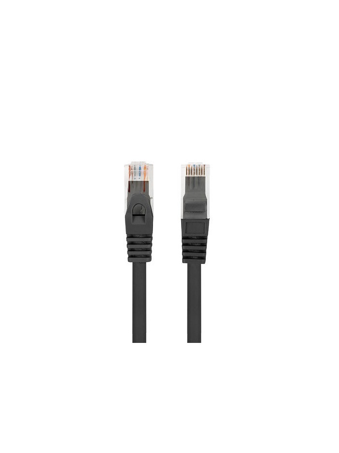 Latiguillo rj45 lanberg cat.6 f - utp 0.5m negro Latiguillo rj45 lanberg cat.6 f - utp 0.5m negro