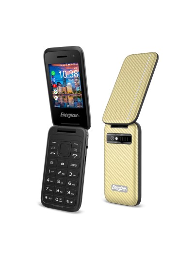 Telefono movil energizer e282scd - 4g - 2.8 pulgadas - diamond gold eu - dorado