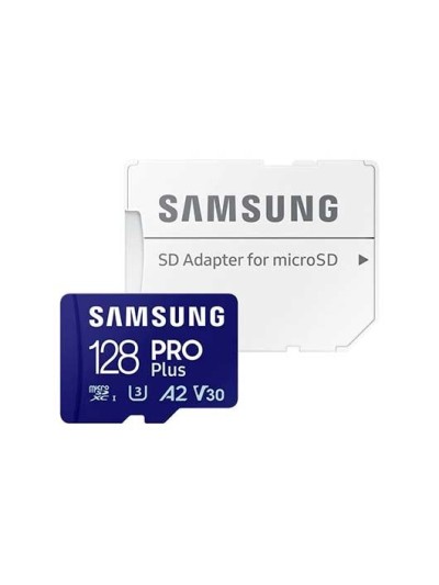 Micro sdxc samsung 128gb pro plus blue