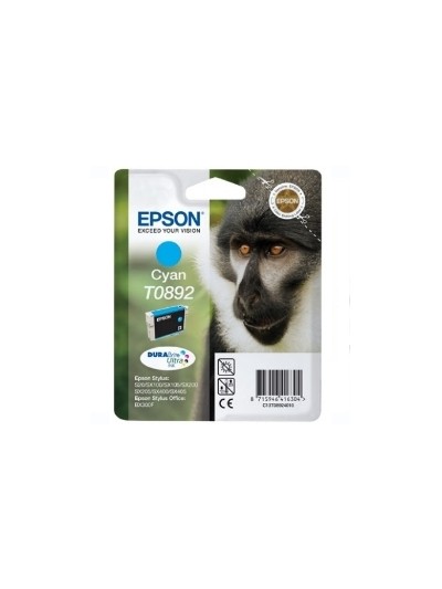 Cartucho tinta epson t0892 cian 3.5ml s20 - sx105 - sx200 - sx205 - sx 405 - mono
