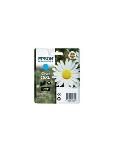 Cartucho tinta epson t181240 xl cian alta capacidad xp - 102 - 205 - 305 - 405 - 30 - margarita