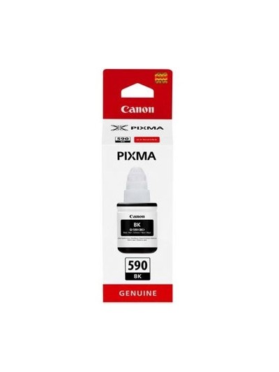 Botella tinta canon gi - 590bk negro 135ml 6000 paginas
