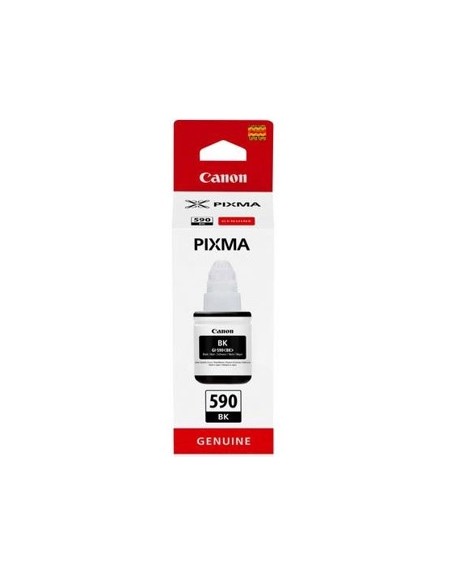 Botella tinta canon gi - 590bk negro 135ml 6000 paginas