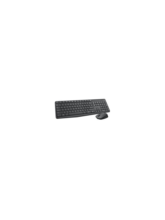Teclado + mouse logitech mk235 wireless inalambrico resistente a salpicaduras Teclado + mouse logitech mk235 wireless inalambrico resistente a salpicaduras