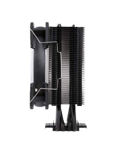 Ventilador disipador cpu hiditec c12 pwm 120mm argb black