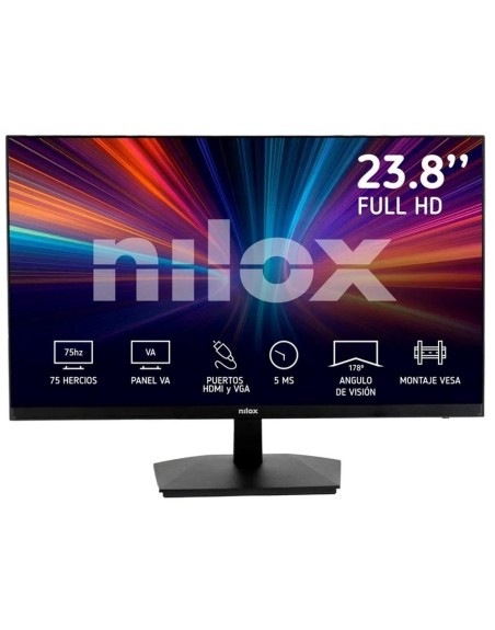 Monitor nilox nxm24fhd11 23.8 pulgadas fhd 75hz
