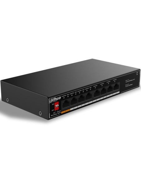 Switch dahua dh - sg1008lp 8 puertos